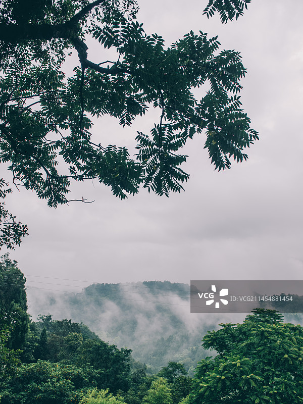 南充凌云山图片素材