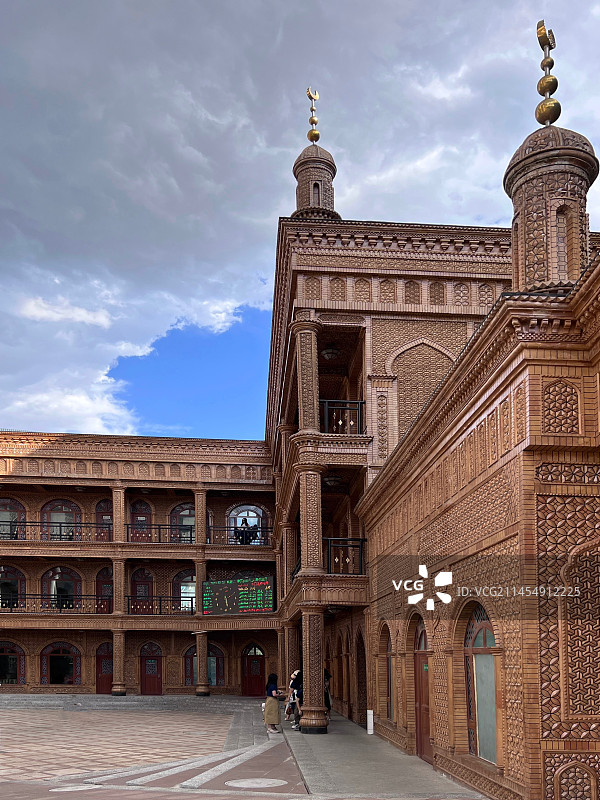西宁南关清真寺图片素材