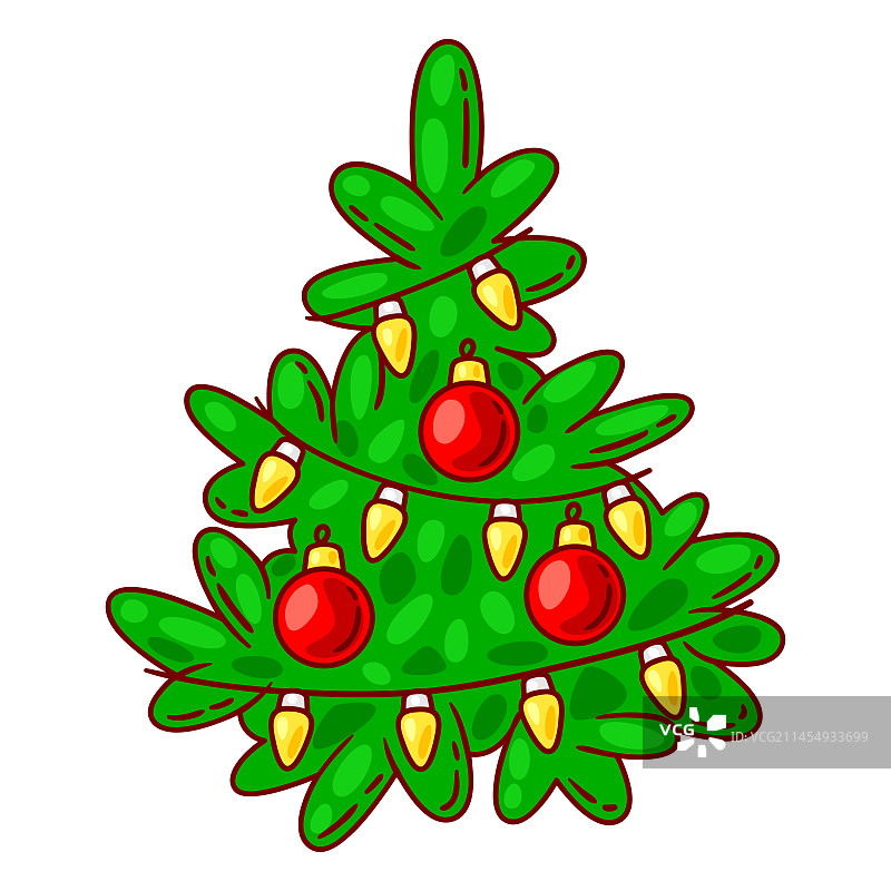 卡通圣诞节日物品图片素材