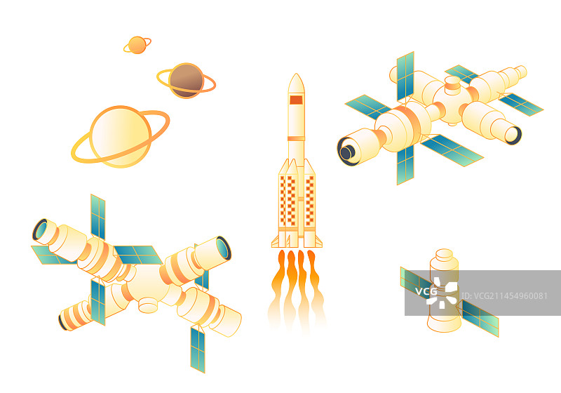 飞行器矢量插画素材图片素材