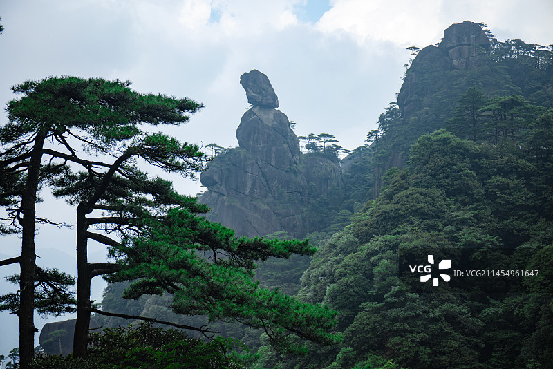 江西三清山东方女神图片素材