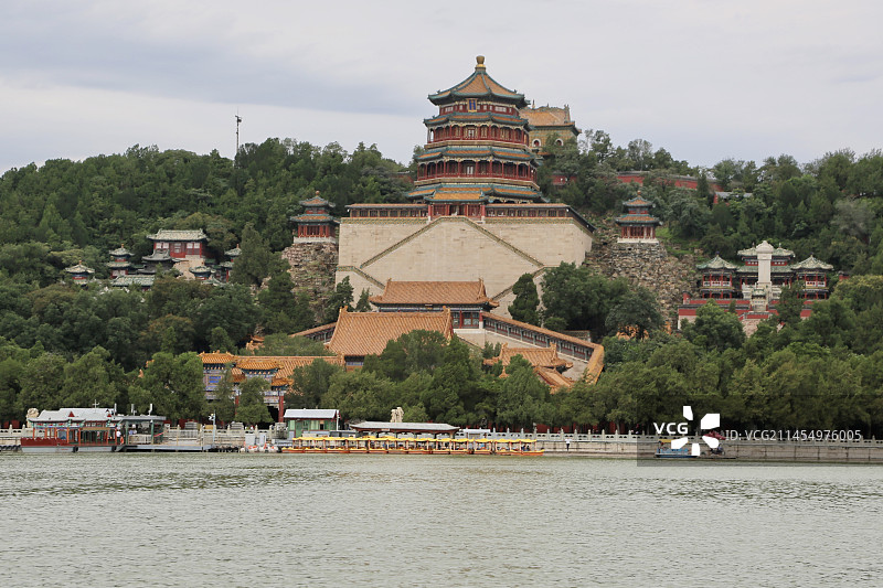 颐和园佛香阁图片素材