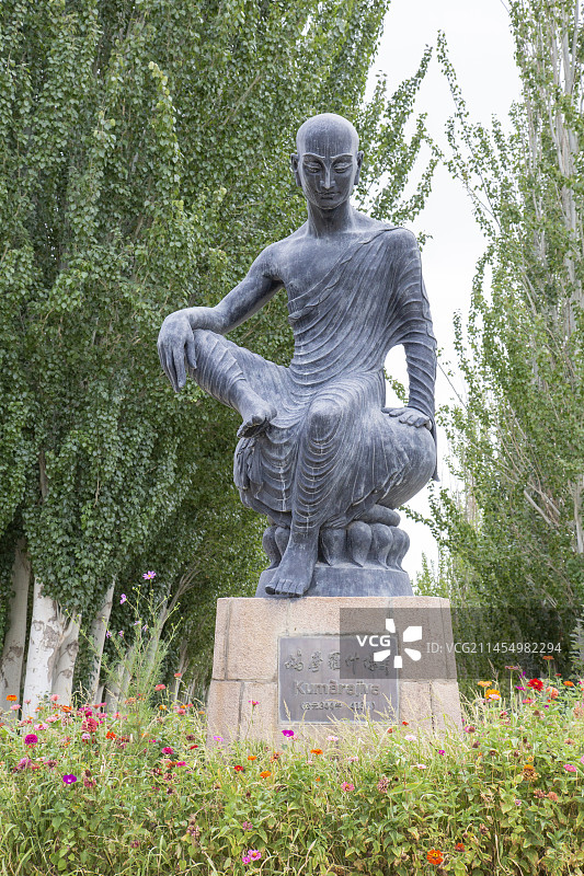 新疆阿克苏地区拜城县“克孜尔石窟”图片素材