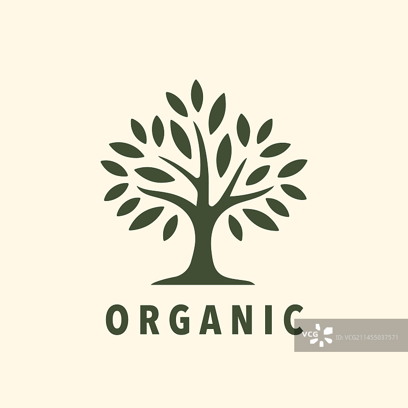 有机树标志图标设计3图片素材
