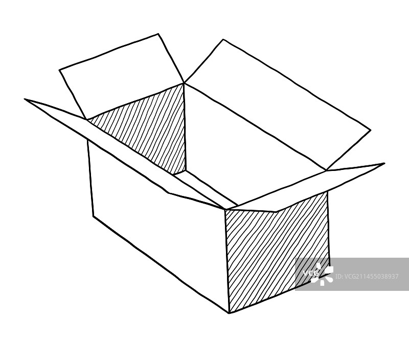 白色背景上的黑色孤立涂鸦图片素材
