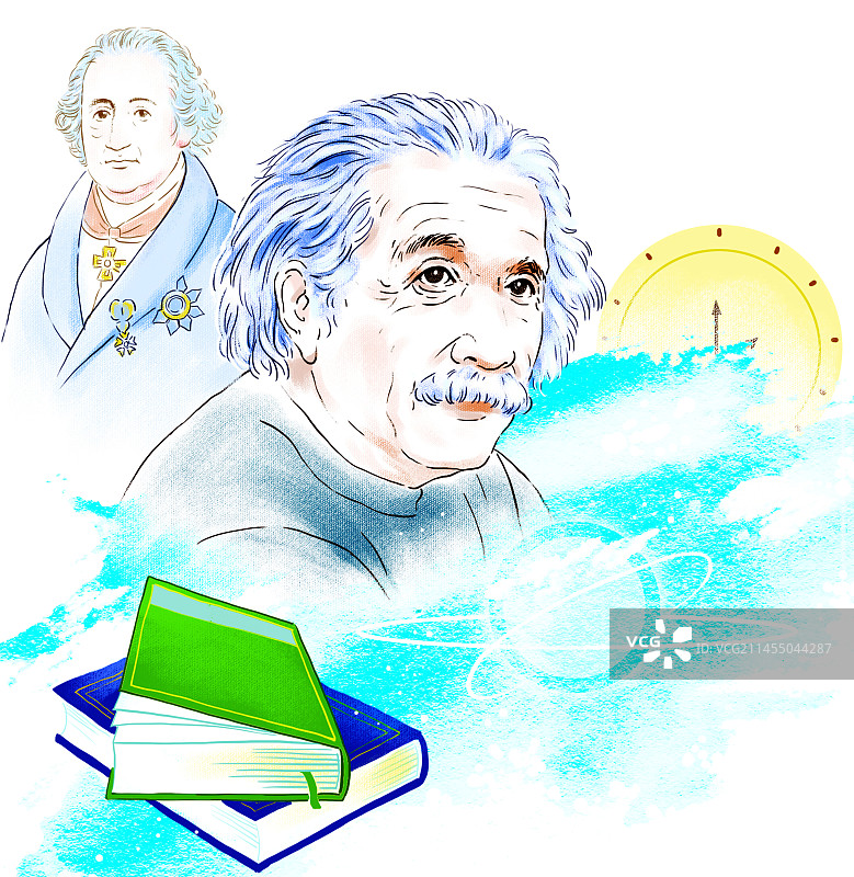 爱因斯坦图片素材