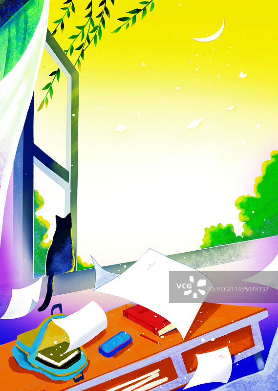 诗意背景图片素材