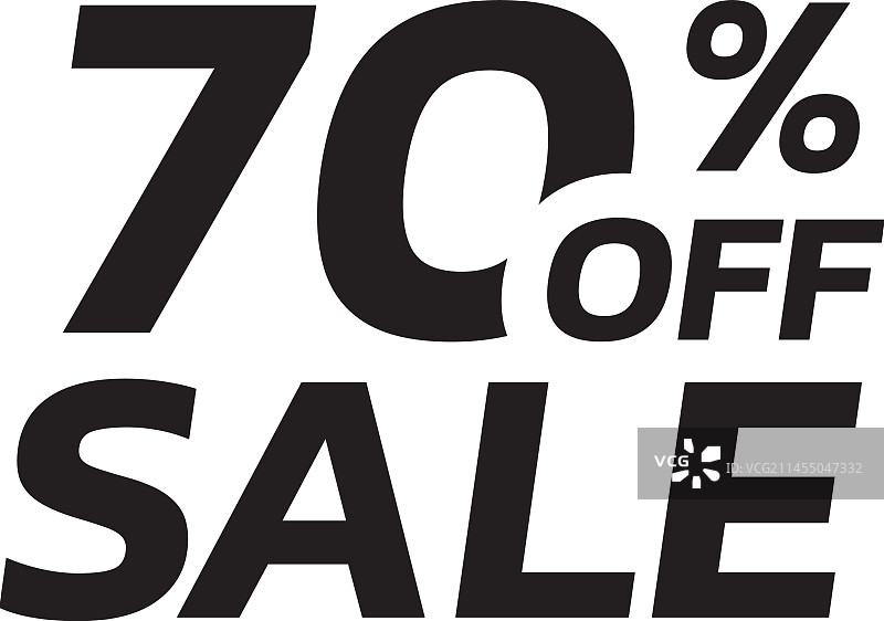 促销70%折扣标签图标图片素材