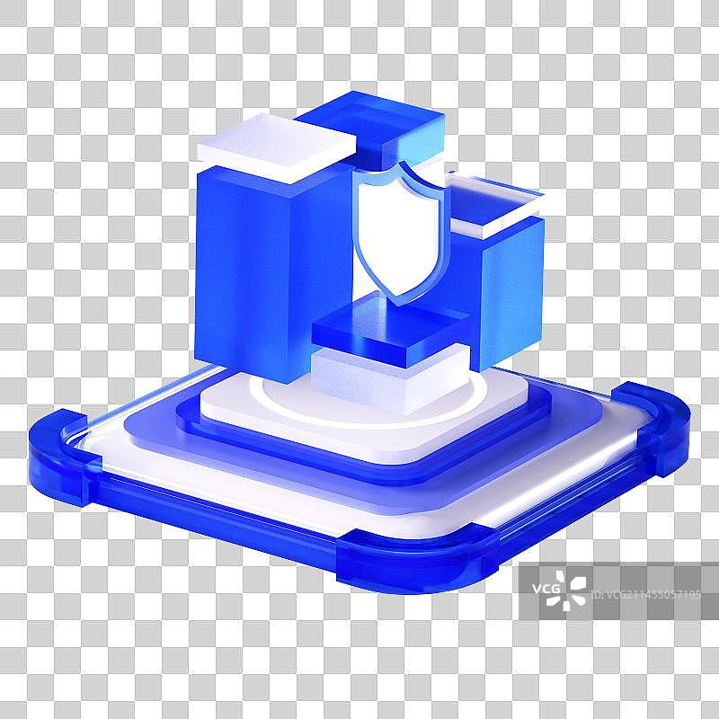 3d大数据商务风图表图片素材