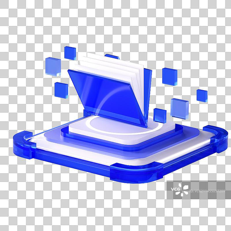 3d大数据商务风图表图片素材