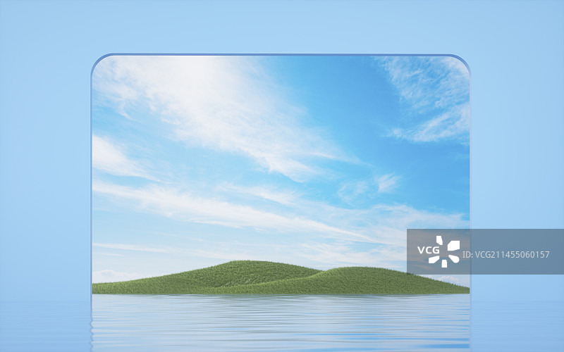 3d图形展览空间展台场景图片素材