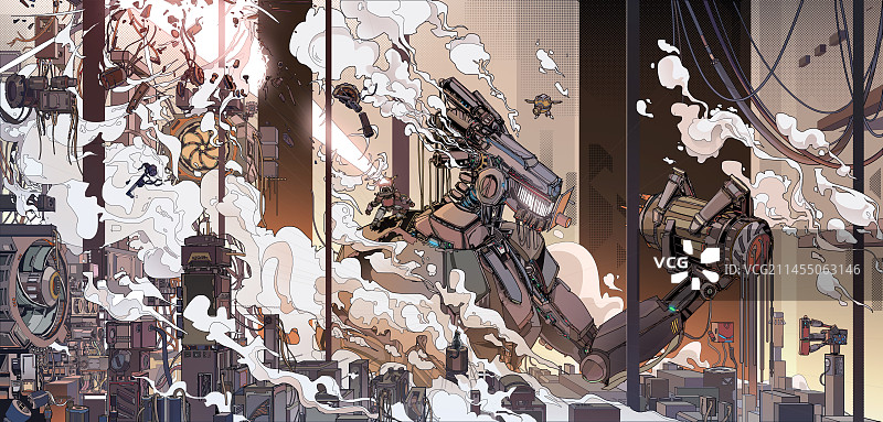 巨型机甲图片素材