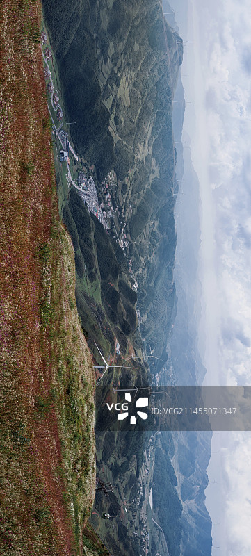 贵州毕节赫章阿西里西韭菜坪风光图片素材