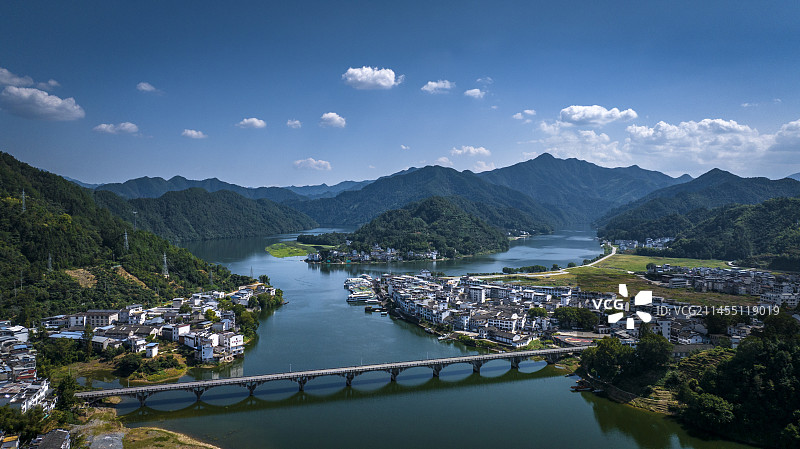 安徽黄山歙县深渡镇图片素材
