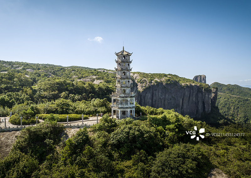 台州方山天恩塔图片素材
