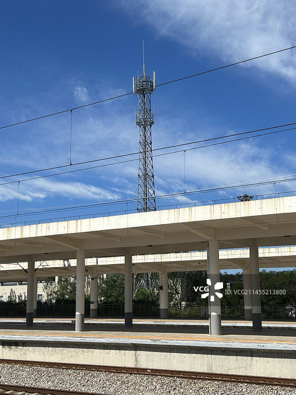 高铁站台图片素材