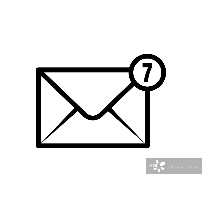 信封图标，信件图标，消息图标图片素材