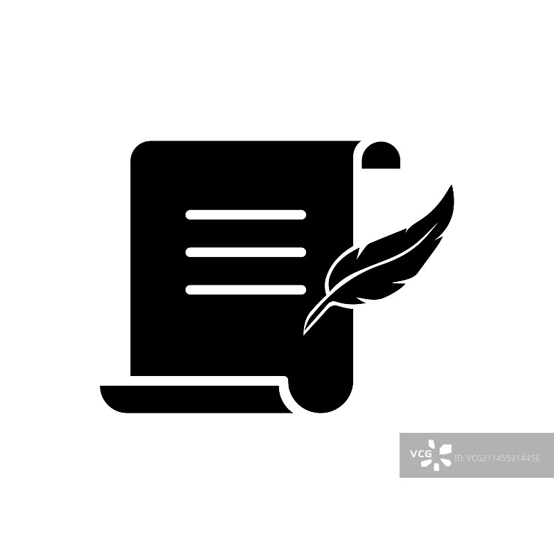 用于网页模板的历史写作图标图片素材