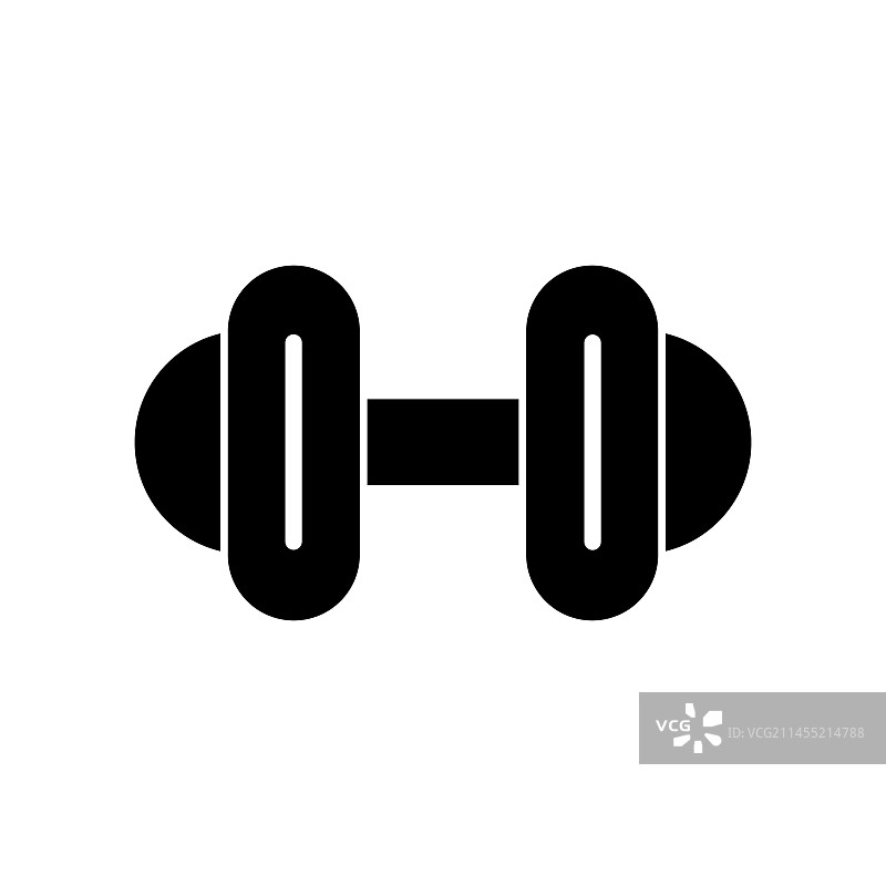 举重图标，哑铃体育馆运动符号图片素材