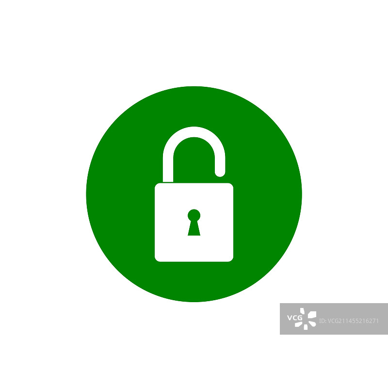 挂锁-安全图标图片素材