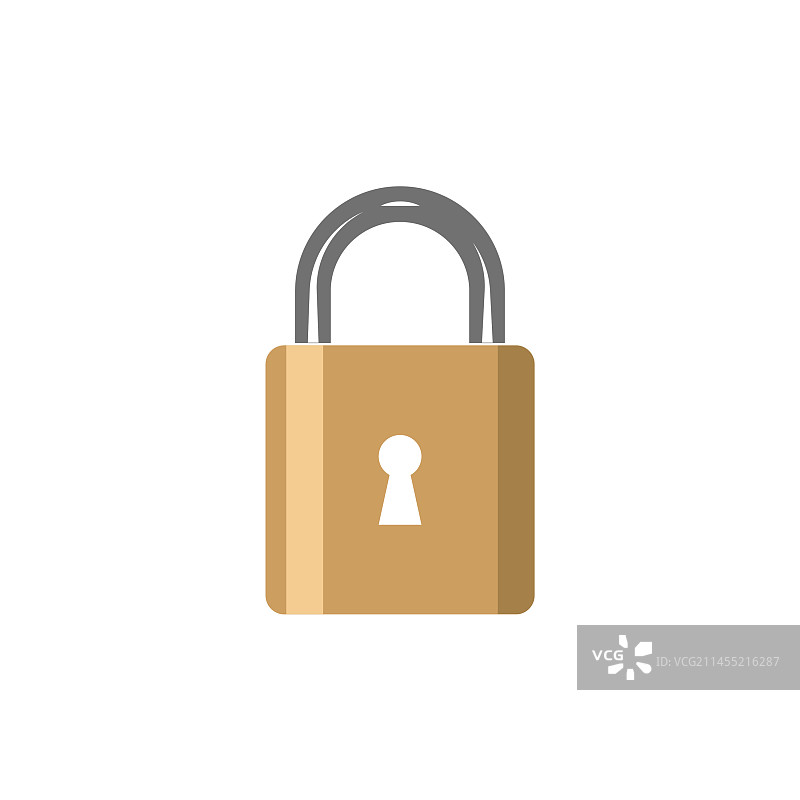 挂锁-安全图标图片素材