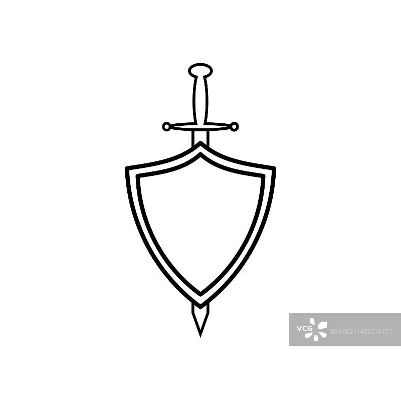 盾牌图标设计模板图片素材