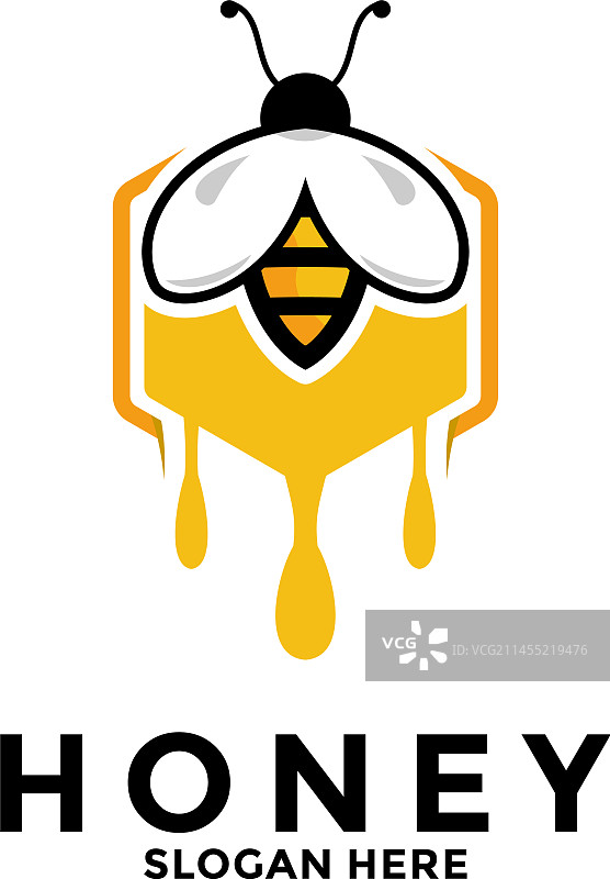 蜂蜜标志设计灵感蜜蜂标志图标图片素材