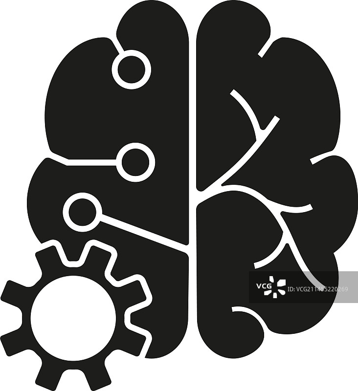 人工智能概念图标图片素材