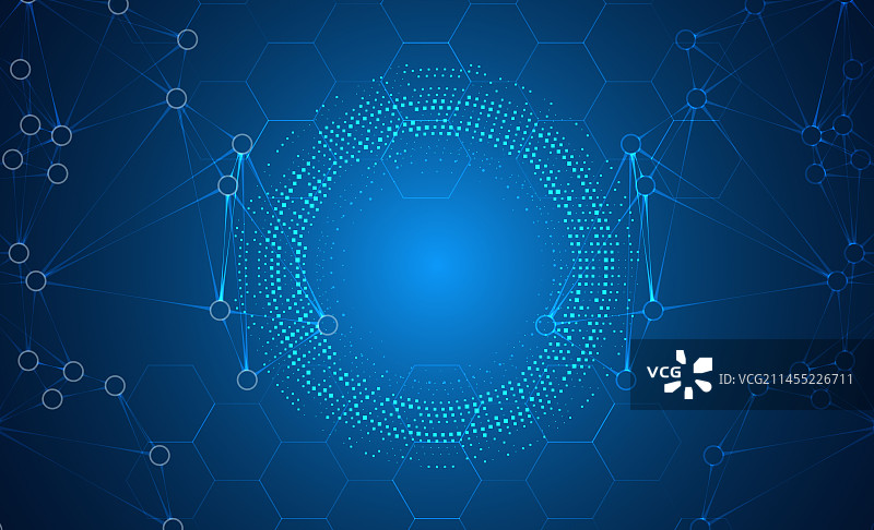 抽象技术背景图片素材