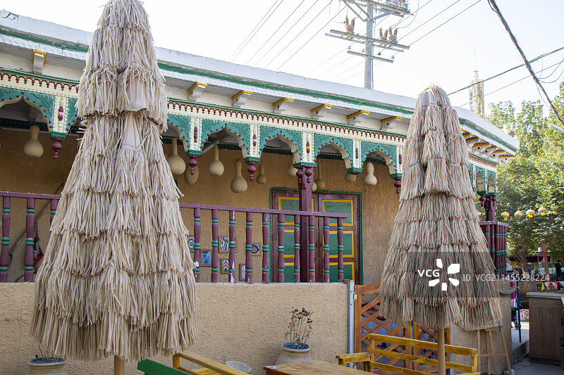 新疆阿克苏库车市“库车老城”图片素材