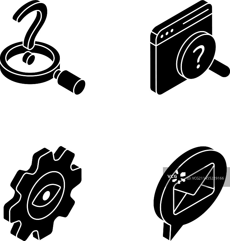 统计数据实体图标包图片素材