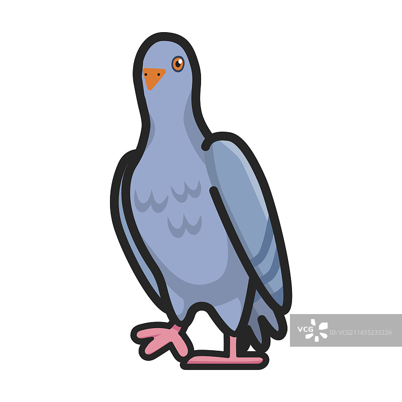 和平鸽图标彩色logo图片素材