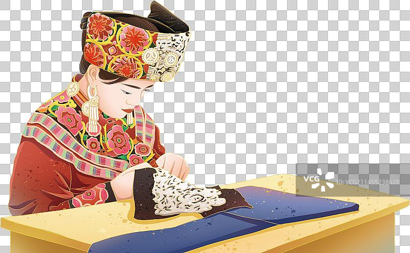 非遗-东乡刺绣图片素材