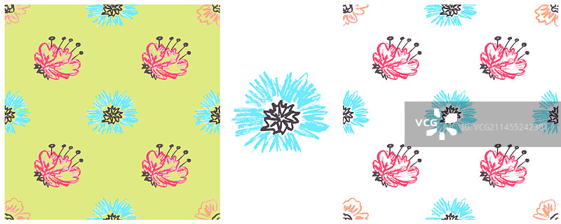 设置图纸与蜡笔蜡笔印刷布料图片素材