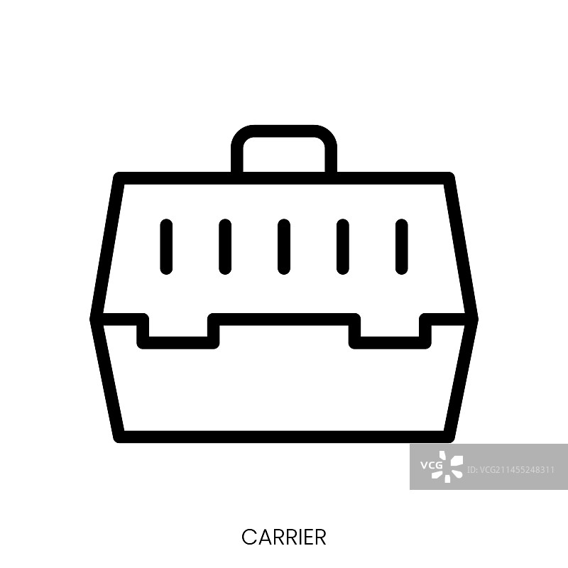 婴儿背带图标线条艺术设计图片素材