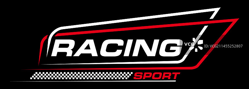 赛车线条贴花速度跑车比赛贴纸图片素材