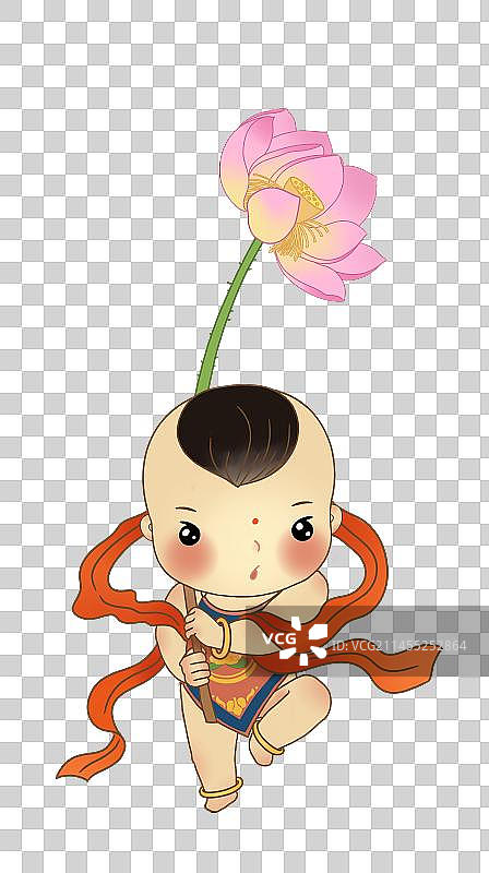 年画娃娃图片素材