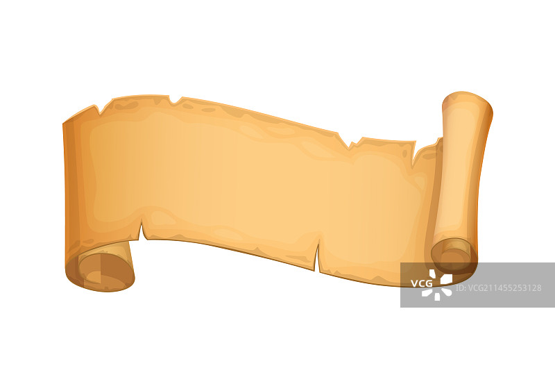 复古藏宝图纸卷手稿图片素材