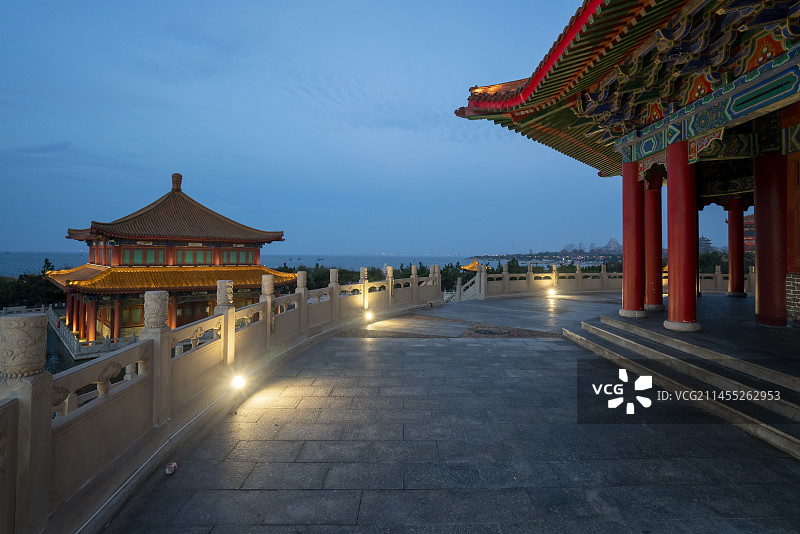 八仙过海会仙阁图片素材