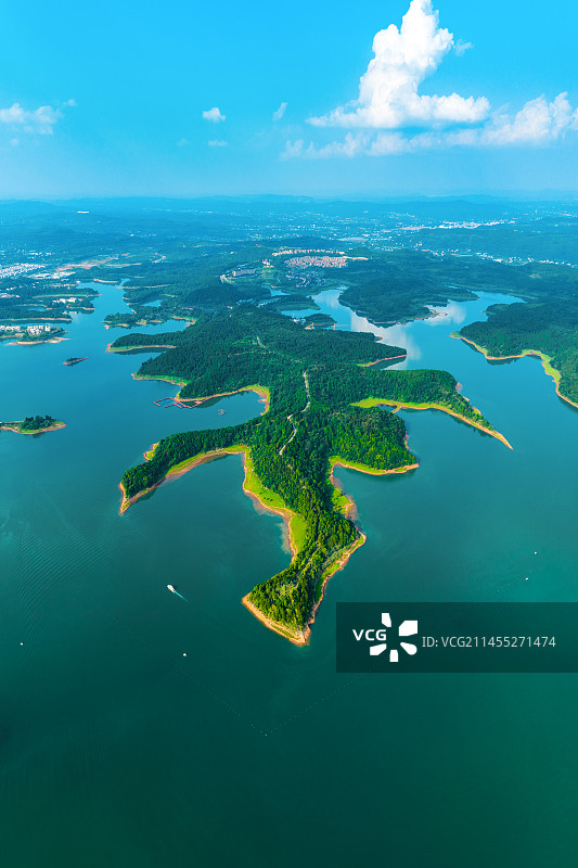 绵阳仙海水利风景区图片素材