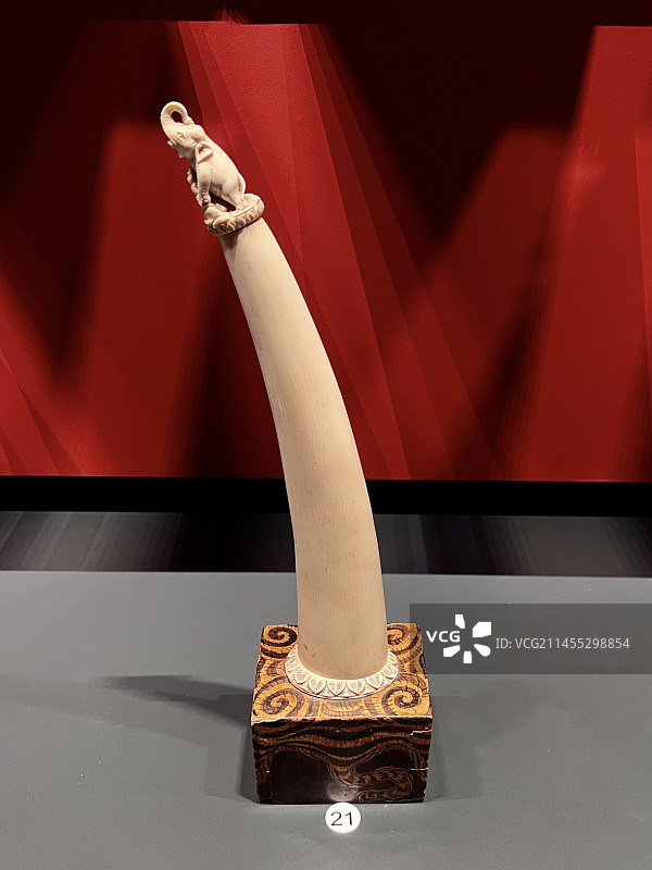 青海省博物馆·民国·象牙供器图片素材