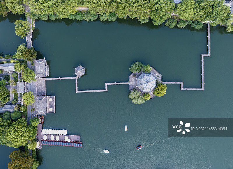 临海东湖公园图片素材