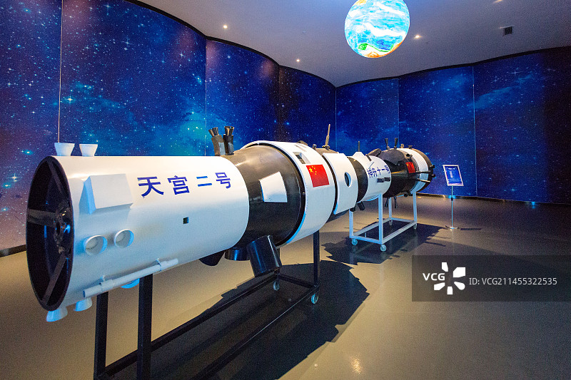 河南安阳航空科普馆图片素材