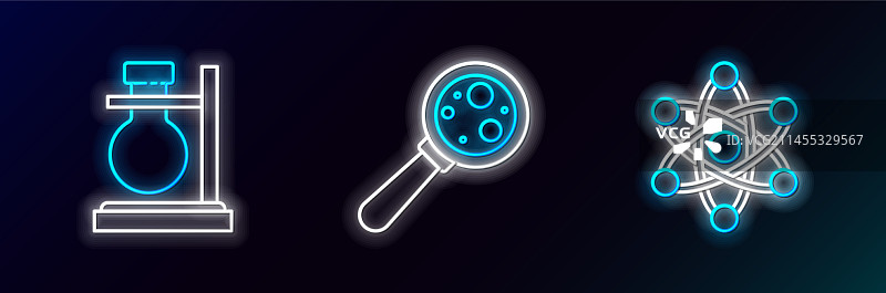 原子试管烧瓶图片素材