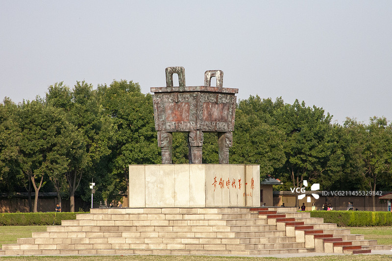 安阳殷商皇陵图片素材