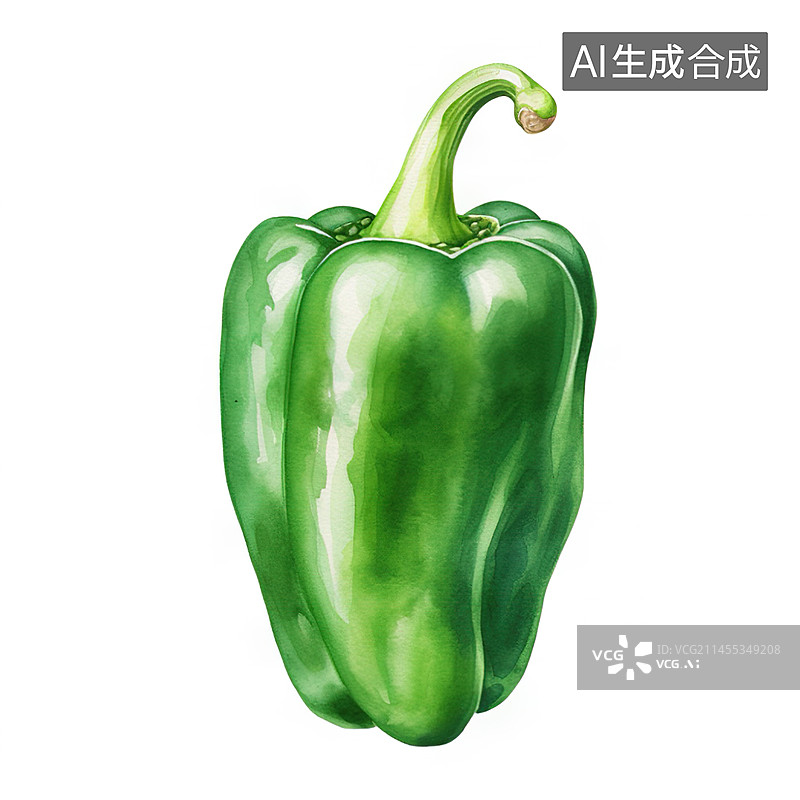 【AI数字艺术】辣椒插画素材图片素材
