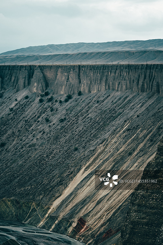 安集海大峡谷景观图片素材