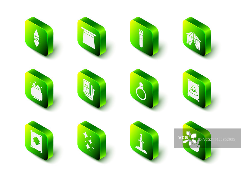 魔术帽、药水瓶和马戏团帐篷图片素材