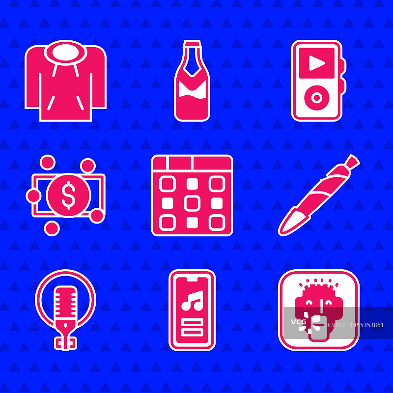 鼓机音乐播放器说唱歌手图片素材