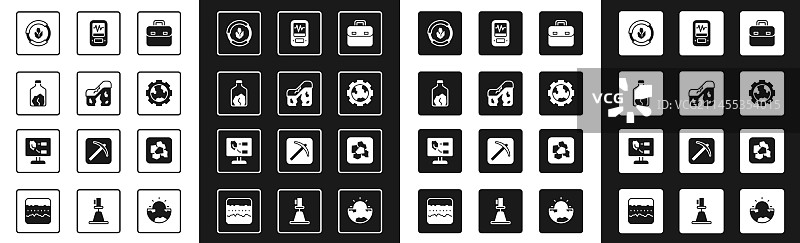 公文包、地质断层、矿石开采、土壤图片素材